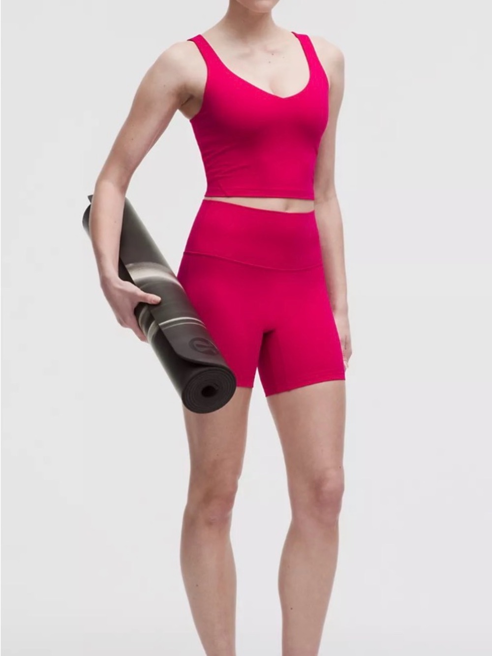 lululemon Align No Line™ High-Rise Short 6" - Mulberry Spark